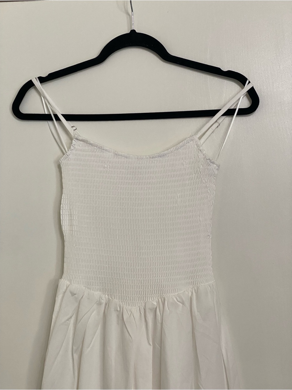 HYFVE White Smocked Bodice Maxi Dress - Picture 5 of 8
